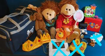 Handpop Jip, JaNee, kleding en attributen.. beschikbaar voor biedingen