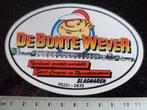sticker De Bonte Wever slagharen logo, Verzamelen, Verzenden, Zo goed als nieuw, Bedrijf of Vereniging