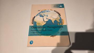Operations management, Processes and Supply Chains 13e editi beschikbaar voor biedingen