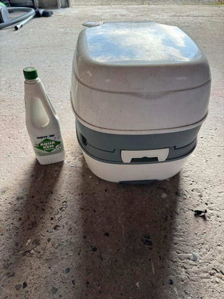 Draagbaar toilet - Porta Potti, Caravans en Kamperen, Kampeeraccessoires, Gebruikt, Ophalen