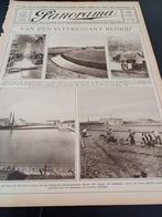 Reportage waterleidingbedrijf Leiduin 1916, Ophalen of Verzenden, Voor 1920, Knipsel(s)