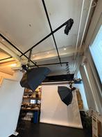 Plafondsysteem 2x 4 rails met 7 pantografen, Ophalen, Gebruikt