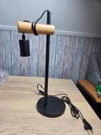 2 stuks Moderne bureaulamp met houten accenten, ., B.k.licht, Nieuw, Ophalen of Verzenden