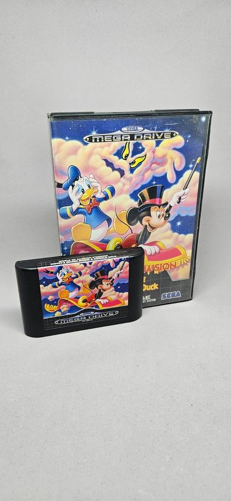 World of Illusion - Mega Drive, Spelcomputers en Games, Games | Sega, Avontuur en Actie, 1 speler, Ophalen of Verzenden, Zo goed als nieuw