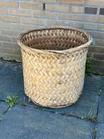 Rotan mand, Ophalen of Verzenden, Zo goed als nieuw, Rond, Minder dan 30 cm
