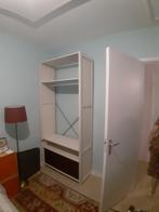 Stevige Lundia rek, stellingkast, wit, boekenrek, met laden, Huis en Inrichting, Ophalen, Gebruikt, 50 tot 100 cm, Minder dan 100 cm