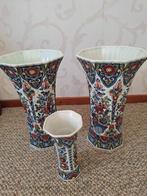 Delfsblauwe vazen 3 stuks, Antiek en Kunst, Antiek | Vazen, Ophalen