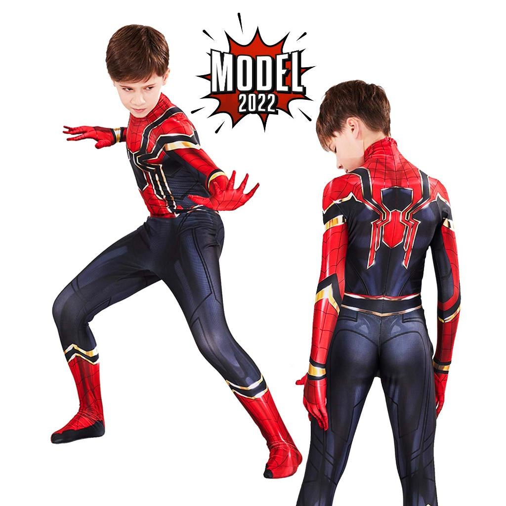 ️ Nieuw Spiderman pak inclusief masker! ️, Kinderen en Baby's, Carnavalskleding en Verkleedspullen, Nieuw, Jongen of Meisje, 122 t/m 128