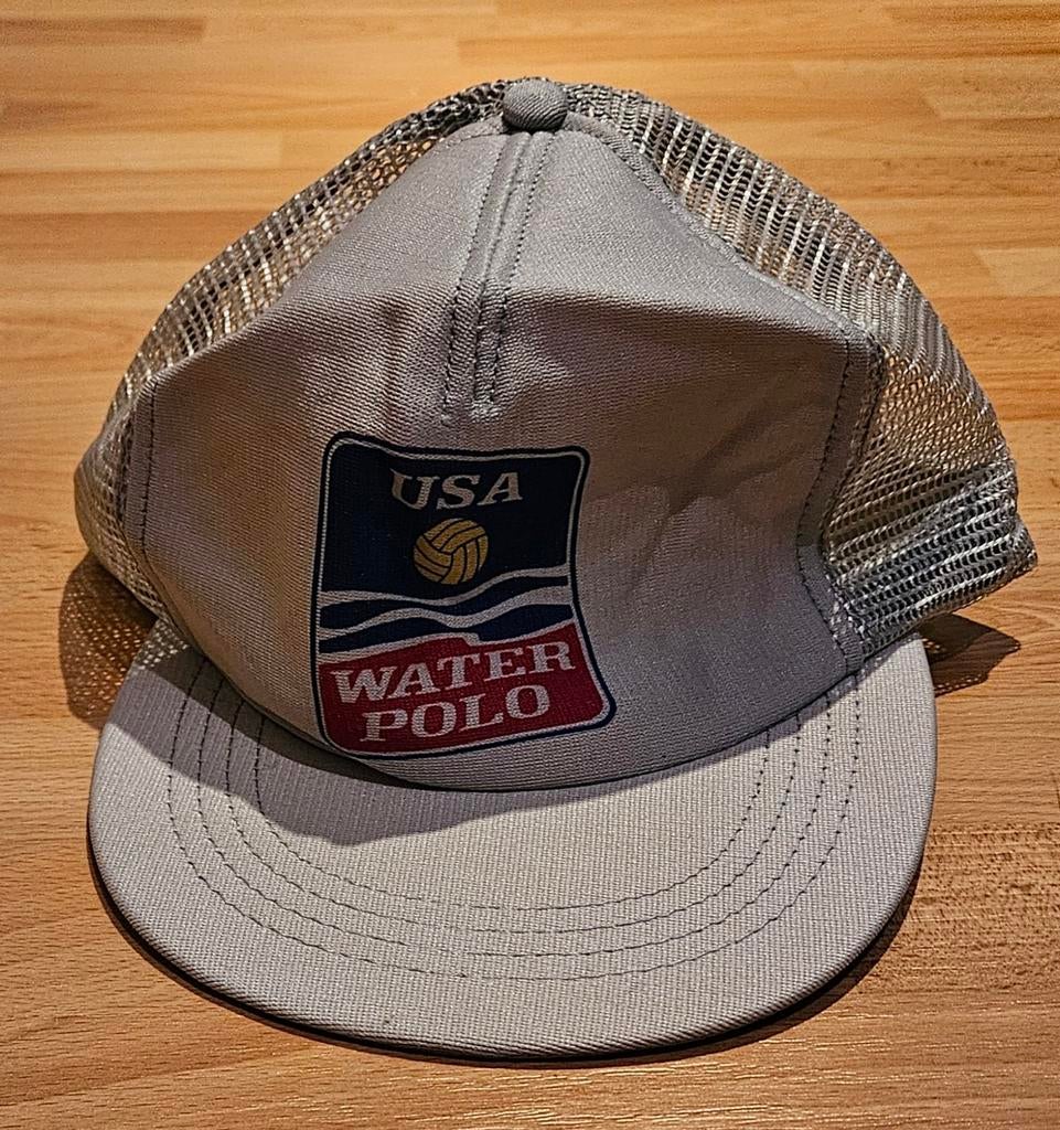 Vintage Olympic USA Water Polo Baseball Cap, Ophalen of Verzenden