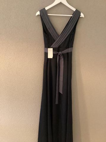 Zwarte lange avondjurk, Galajurk, Mexx, nieuw, maat 38 beschikbaar voor biedingen