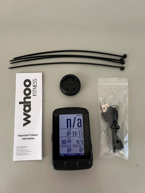 Wahoo ELEMNT roam v1 goed lezen GPS, Fietsen en Brommers, Fietsaccessoires | Fietscomputers, Gebruikt, GPS, Ophalen of Verzenden