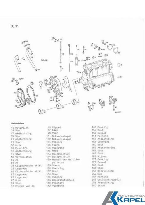 Handleiding Dieselmotor Mercedes OM314 PDF Online, Auto diversen, Handleidingen en Instructieboekjes
