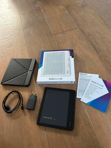 Kobo Libra 2 zwart in doos + sleepcover, lader en kabel beschikbaar voor biedingen
