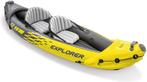 Intex Explorer K2 Opblaasbare Kayak, Ophalen of Verzenden, Opblaasbaar, Zo goed als nieuw, 2-persoons