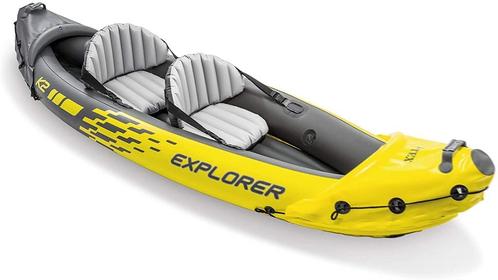 Intex Explorer K2 Opblaasbare Kayak, Watersport en Boten, Kajaks, Zo goed als nieuw, 2-persoons, Opblaasbaar, Ophalen of Verzenden