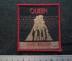 Queen mooie live killers vintage 1979 patch qu7 + goudprint, Verzamelen, Muziek, Artiesten en Beroemdheden, Nieuw, Kleding, Verzenden