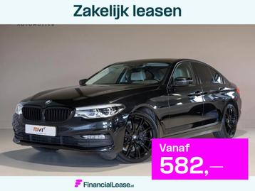 BMW 5-serie 540i High Executive / 340pk / Leder / Achteruitr beschikbaar voor biedingen