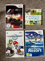 Nintendo Wii met 4 spellen – goede staat, Ophalen, Zo goed als nieuw, Met 1 controller, Met games