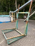 Te koop glasbok stabbel rek, 100 liter of meer, Ophalen of Verzenden, Zo goed als nieuw, Transportkar