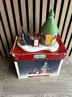 Kerstboom verkoop  huisje lemax, Ophalen of Verzenden, Gebruikt