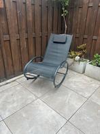 Schommelstoel / Loungestoel Tuin, Huis en Inrichting, Ophalen, Zo goed als nieuw, Metaal, Eén