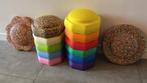 Stapelstenen - Stepping Stone - 11 kleuren + 2x Balansbord, Kinderen en Baby's, Speelgoed | Bouwstenen, Ophalen of Verzenden, Zo goed als nieuw