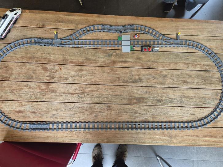 Lego Trein 60051 + uitbreiding 7895 en 7499, Kinderen en Baby's, Speelgoed | Duplo en Lego, Zo goed als nieuw, Lego, Complete set