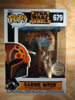 679 Sabine Wren Special Edition Star Wars Rebels Funko Pop, Ophalen of Verzenden, Zo goed als nieuw