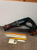 Metabo accu reciprozaag type ASE18 LTX met 5.2ah accu, Doe-het-zelf en Verbouw, Gereedschap | Zaagmachines, Www.metabo.com, 70 mm of meer