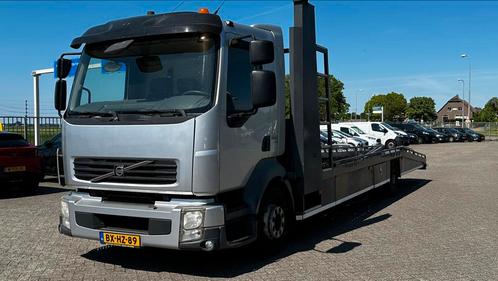 Volvo FLL42 280pk Euro5 Tijhof autotransport 3-lader, Auto's, Vrachtwagens, Bedrijf, Te koop, ABS, Airbags, Airconditioning, Bluetooth