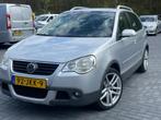 Volkswagen Polo 1.6-16V Cross Automaat Airco Cruise LMV Navi, Auto's, Origineel Nederlands, Te koop, Zilver of Grijs, 5 stoelen