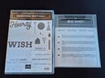 Stampin Up Broadway Birthday en Briadway Lights Framelits, Ophalen of Verzenden, Gebruikt, Clearstamp