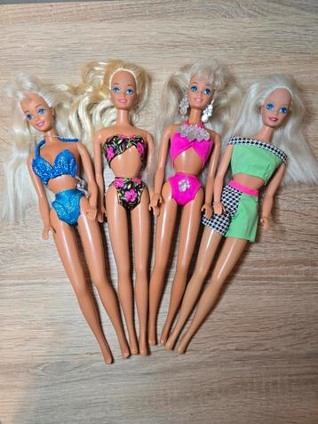 Barbie lot 4 stuks beschikbaar voor biedingen