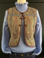 ANTIK BATIK mooi paisley print gilet S zeer goede staat S, Ophalen of Verzenden, Zo goed als nieuw