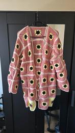 Granny square gehaakt vest. Handgemaakt, Kleding | Dames, Truien en Vesten, Phildar, Overige kleuren, Maat 42/44 (L), Nieuw
