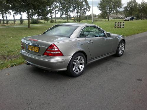 Mercedes-Benz SLK 2.3 Slk230 Kompr Roadster AUT 2003 Grijs, Auto's, Mercedes-Benz, Particulier, SLK, Airbags, Airconditioning