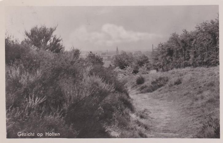 16976 Gezicht op Holten Overijssel mooie oude kaart 1949, Verzamelen, Ansichtkaarten | Nederland, Gelopen, Overijssel, 1940 tot 1960