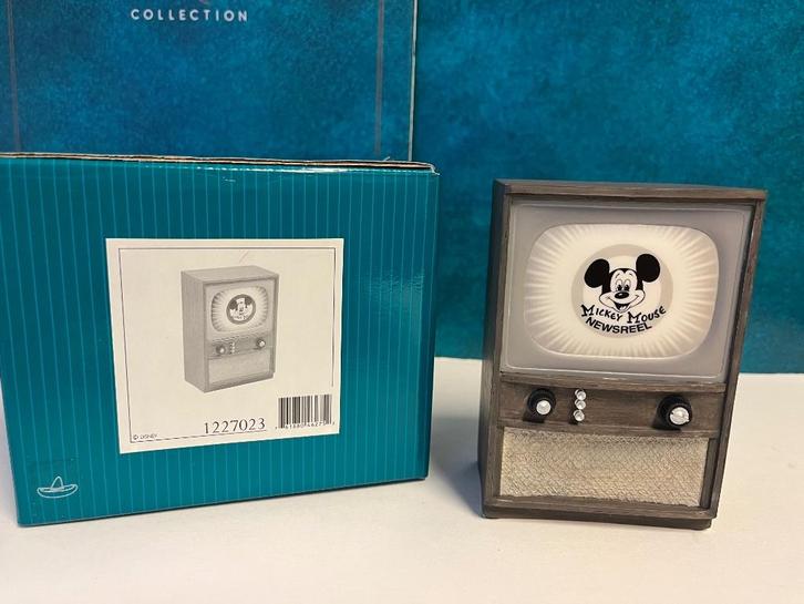 Disney WDCC Mickey Mouse Club Television Newsreel, Verzamelen, Disney, Zo goed als nieuw, Beeldje of Figuurtje, Mickey Mouse, Ophalen