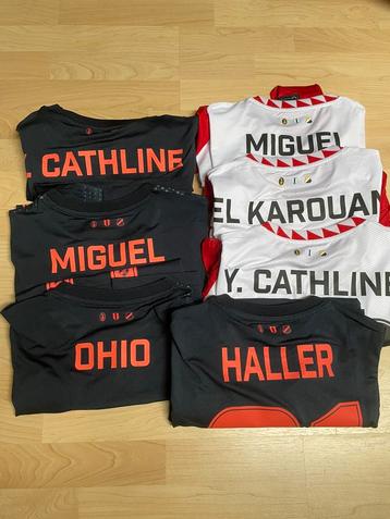 FC Utrecht pro versie wedstrijdshirts Cathline Miquel etc beschikbaar voor biedingen
