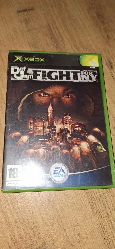 Def Jam: Fight for NY - Xbox, Spelcomputers en Games, Games | Xbox Original, Gebruikt, Vechten, 2 spelers, Vanaf 16 jaar, Eén computer