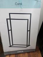 Stijlvol Sealskin Carré Handdoekenrek - Zwart, Handdoekenrek, ., Zwart, Nieuw