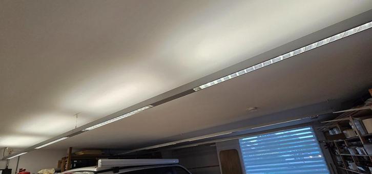 Erco verlichting - up & down light, Huis en Inrichting, Lampen | Plafondlampen, Gebruikt, Metaal, Ophalen
