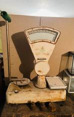 Antieke Berkel winkel-Weegschaal, Ophalen