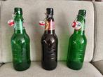 3 beugelflessen Grolsch 1,5 liter, Verzamelen, Biermerken, Ophalen of Verzenden, Zo goed als nieuw, Grolsch