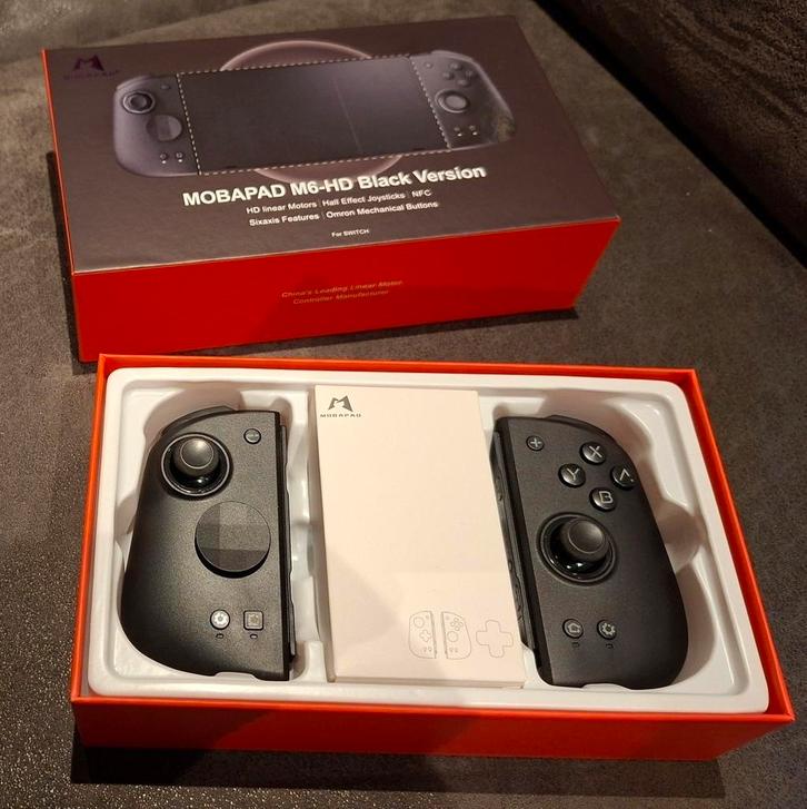 Mobapad M6 HD Joy-Cons voor Nintendo Switch (Nieuw), Spelcomputers en Games, Spelcomputers | Nintendo Switch, Nieuw, Ophalen of Verzenden