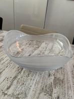 Grote glazen schaal van Villeroy en Boch, Ophalen of Verzenden, Overige stijlen, Glas, Schaal of Schalen
