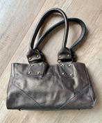 Arma, bruin/brons leren schoudertas., Sieraden, Tassen en Uiterlijk, Tassen | Damestassen, Ophalen of Verzenden, Zo goed als nieuw