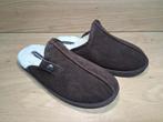 Bruine gevoerde heren sloffen Greyhound 40/41, Bruin, Nieuw, Ophalen of Verzenden, Pantoffels of Sloffen