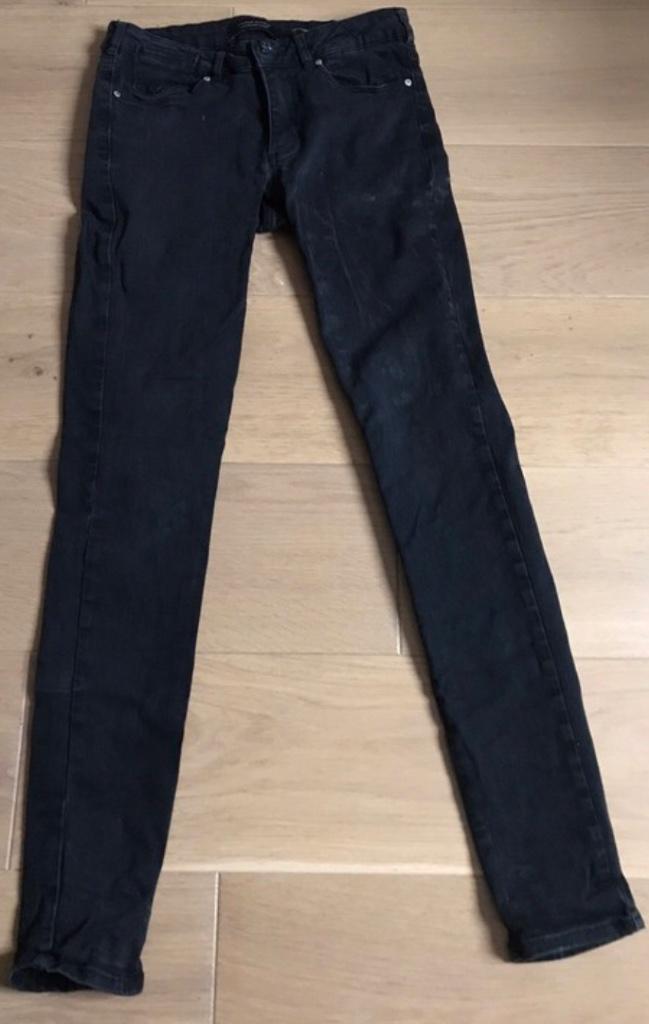 Maison scotch zwarte skinny broek  27-32 nieuw, Kleding | Dames, Broeken en Pantalons, Nieuw, Maat 36 (S), Zwart, Lang, Ophalen of Verzenden