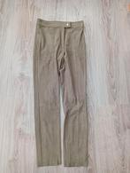Suède look broek mt 36 van H&M, kaki kleurig, H&M, Ophalen of Verzenden, Maat 36 (S), Lang